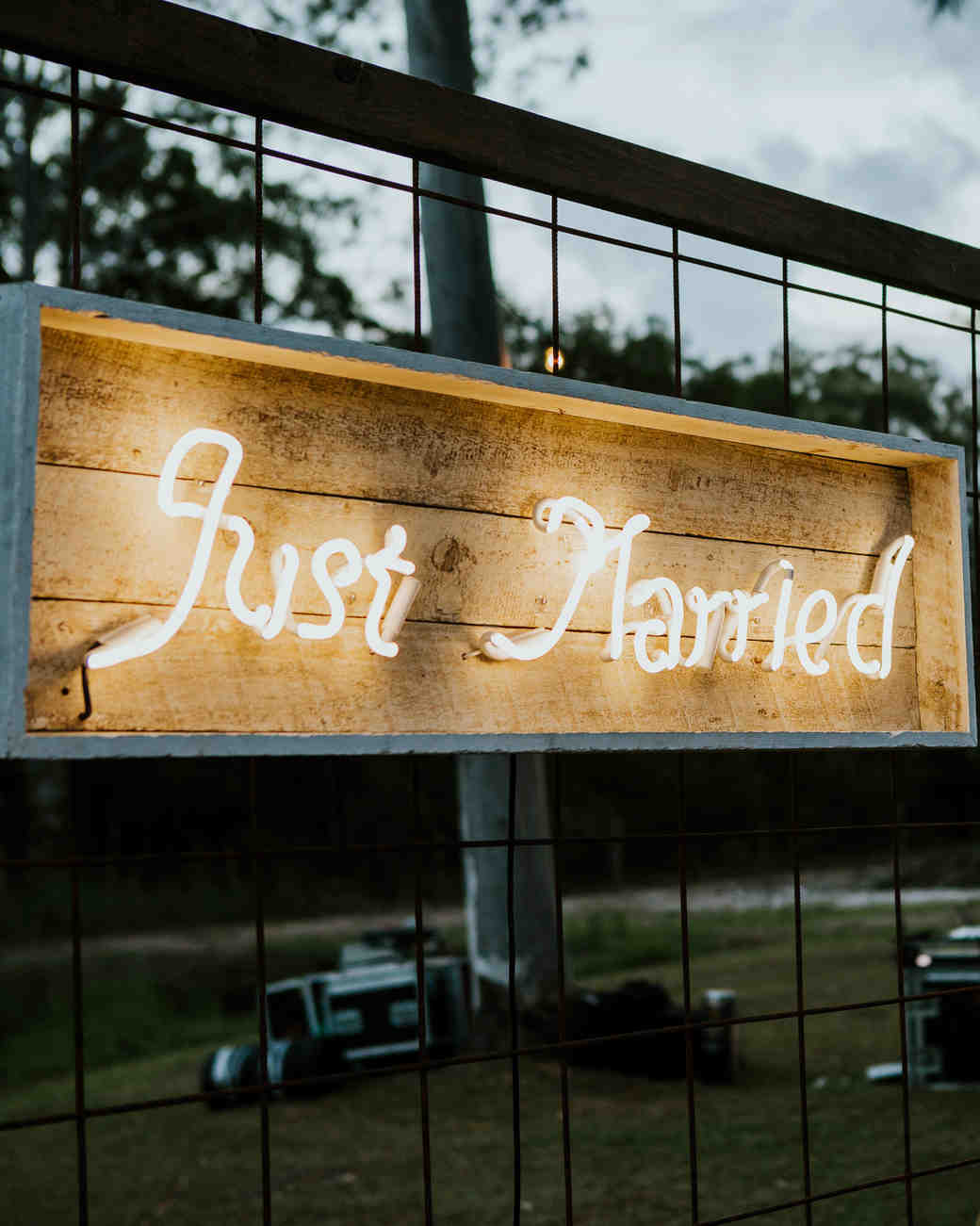 21 "Just Married" Sign and Banner Ideas | Martha Stewart Weddings