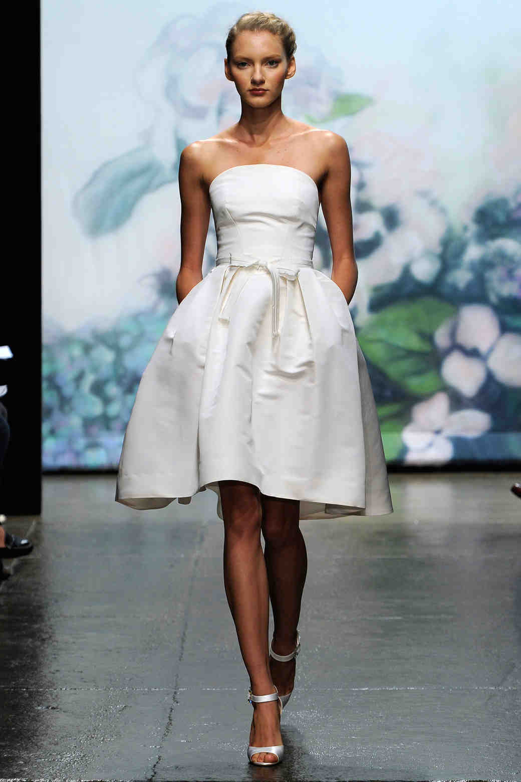 Monique Lhuillier Fall 2017 Collection Martha Weddings Short Moniquelhuillier
