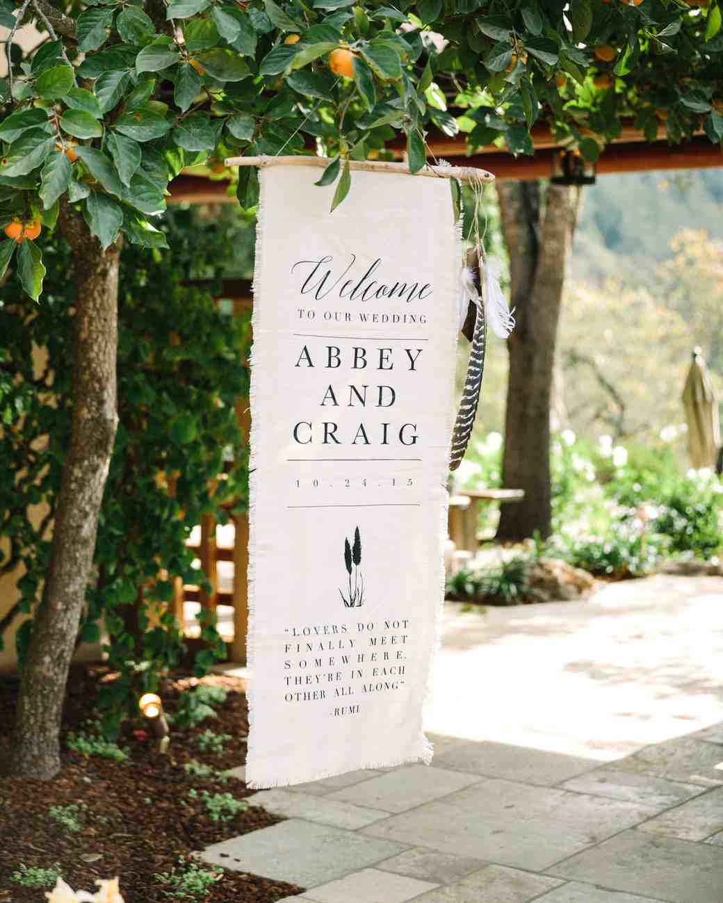 Wedding Sign Ideas