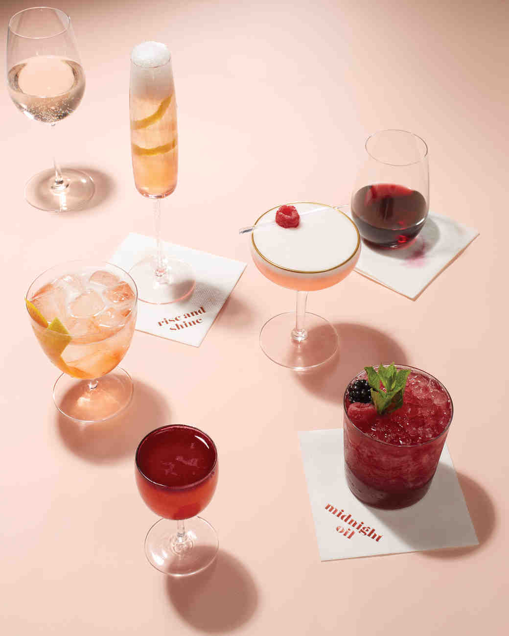 Berry and Blush A Surprisingly Chic Wedding Color Scheme Martha