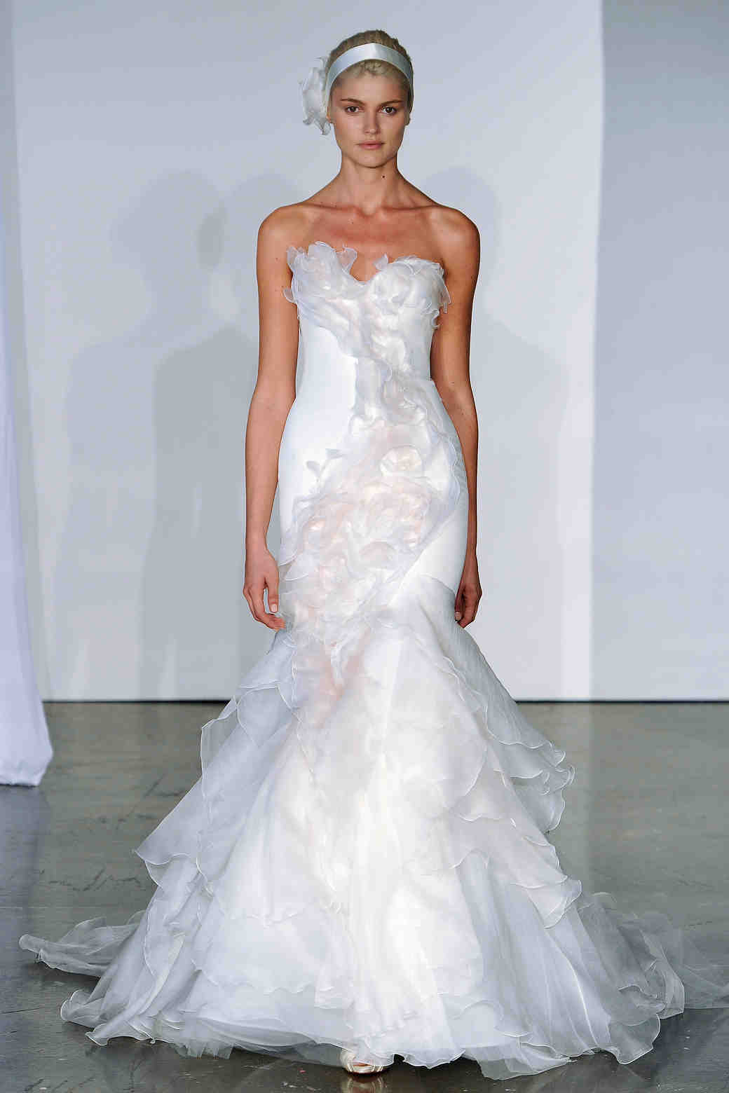 Wedding Dresses With Floral Embellishments, Fall 2013 | Martha Stewart