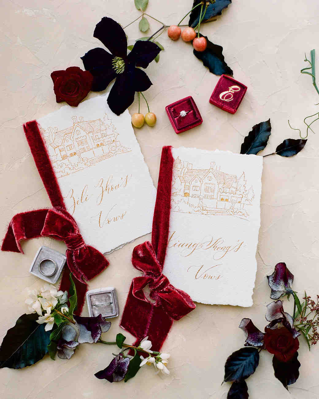 20 Bold Ideas For A Red Wedding Color Palette Martha Weddings