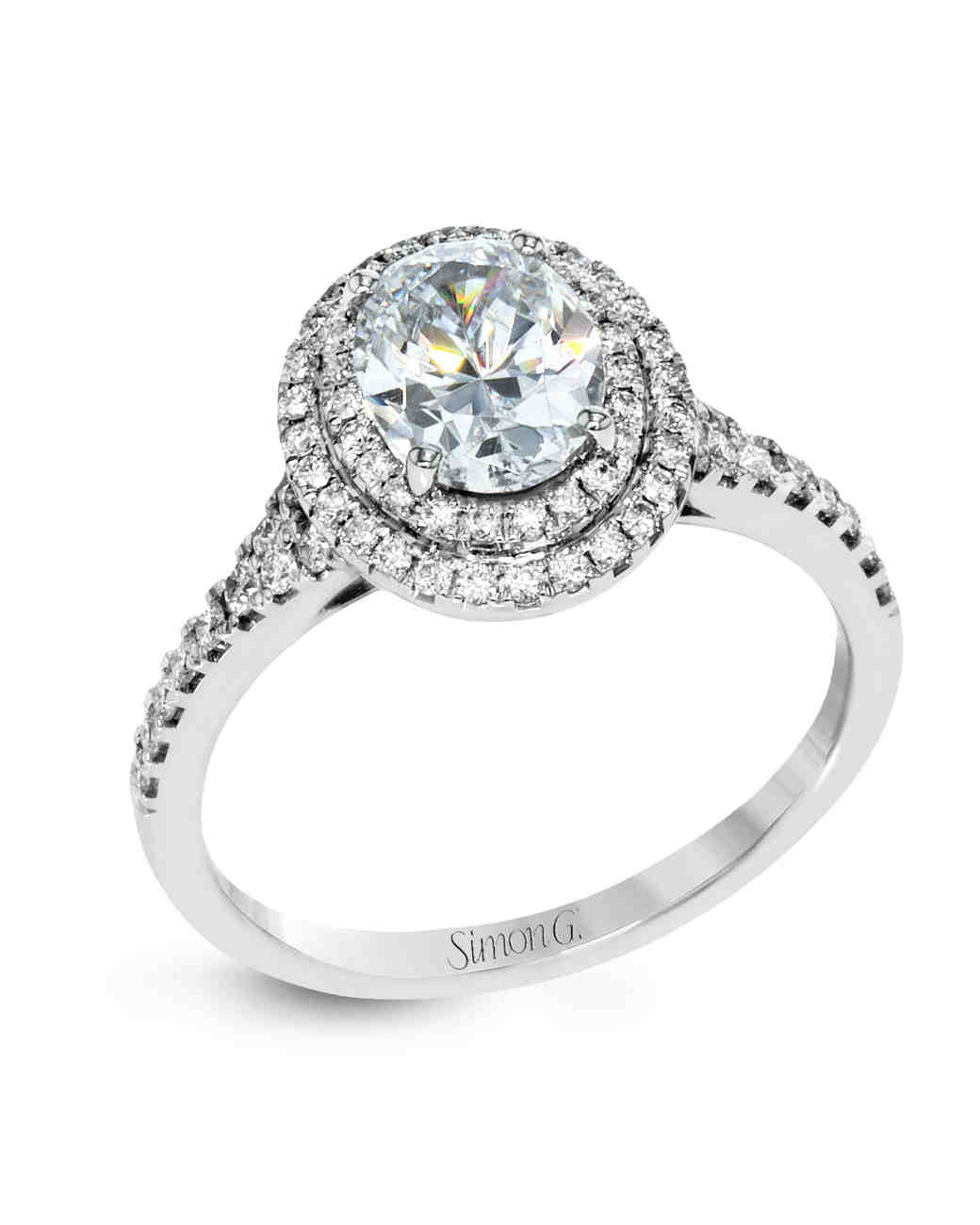  Oval  Engagement  Rings  for the Bride to Be Martha Stewart 