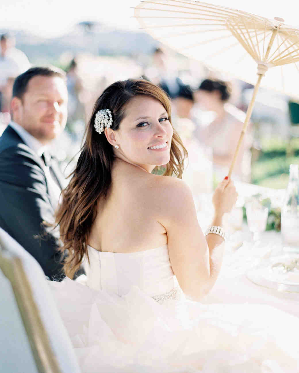 33 ways to wear your hair down for your wedding martha stewart