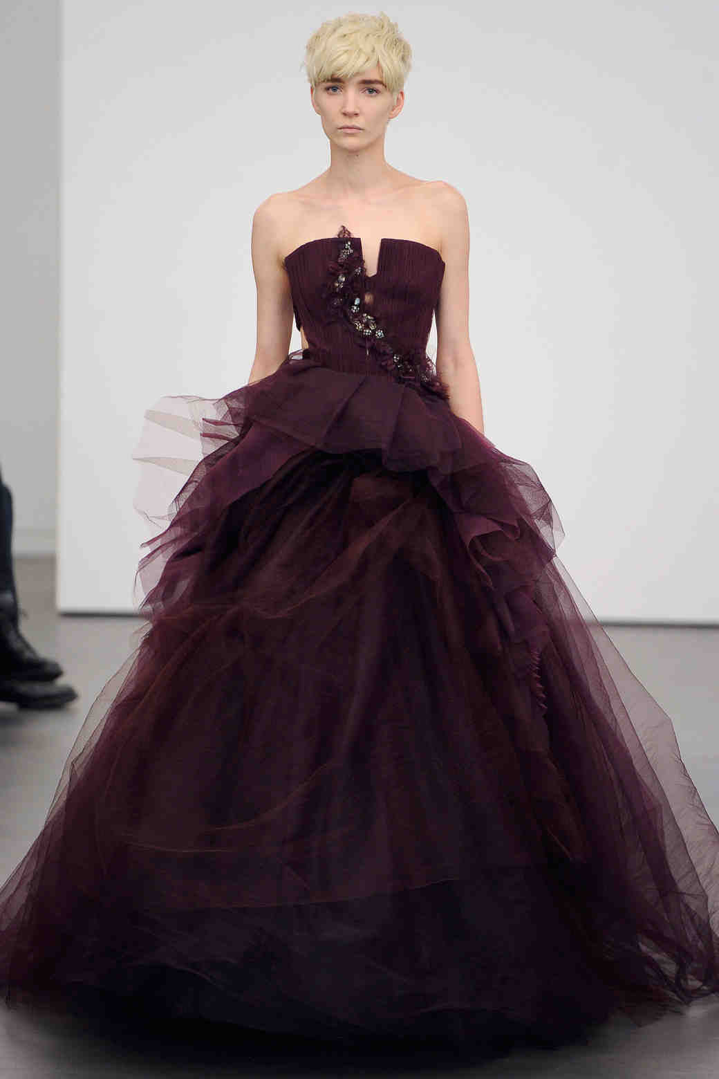 Chrissy Teigen's Three Vera Wang Gowns: From Sketch To ...