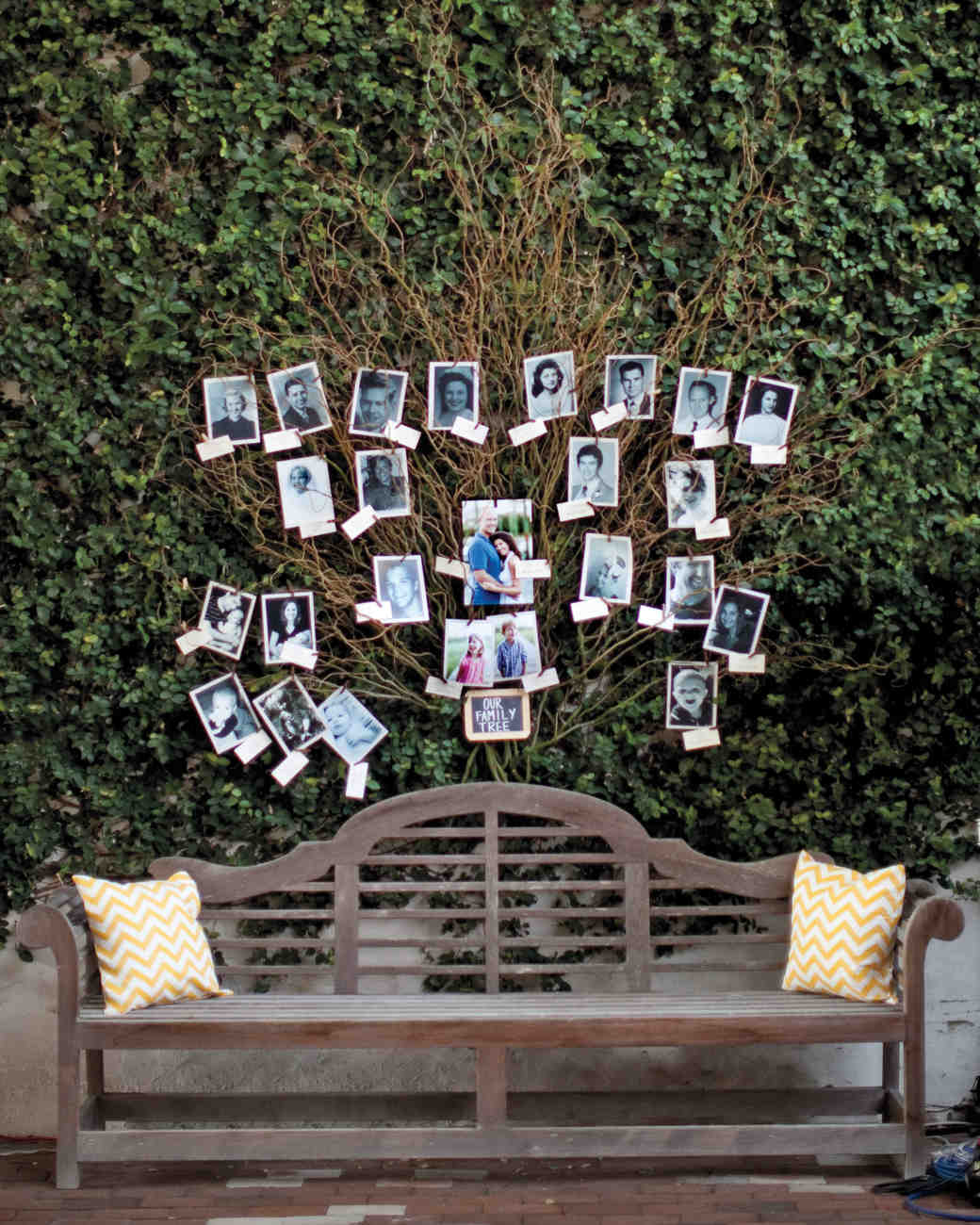 22 creative ways to display photos at your wedding martha stewart weddings