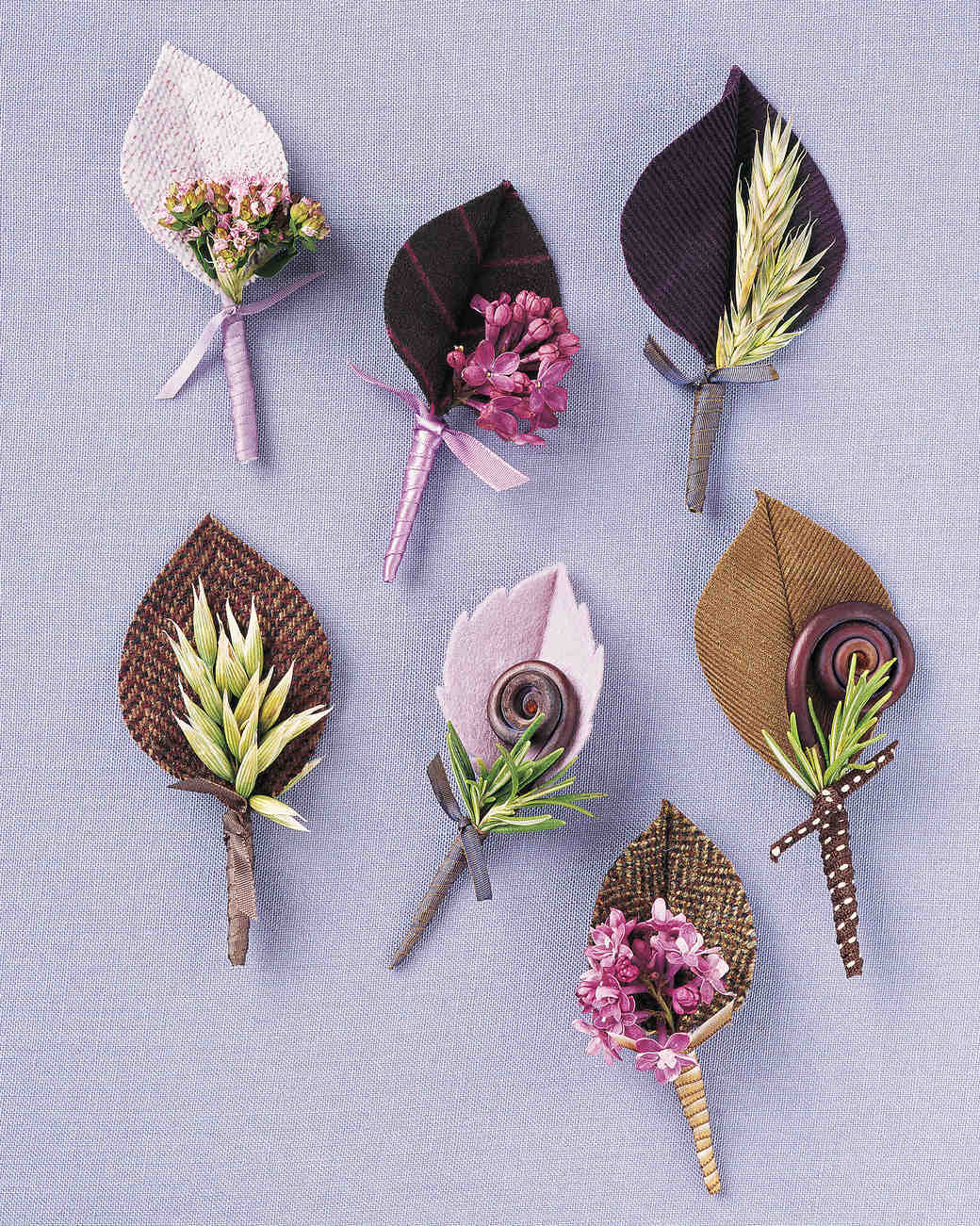 DIY Boutonnière Ideas for Your Wedding Martha Stewart Weddings