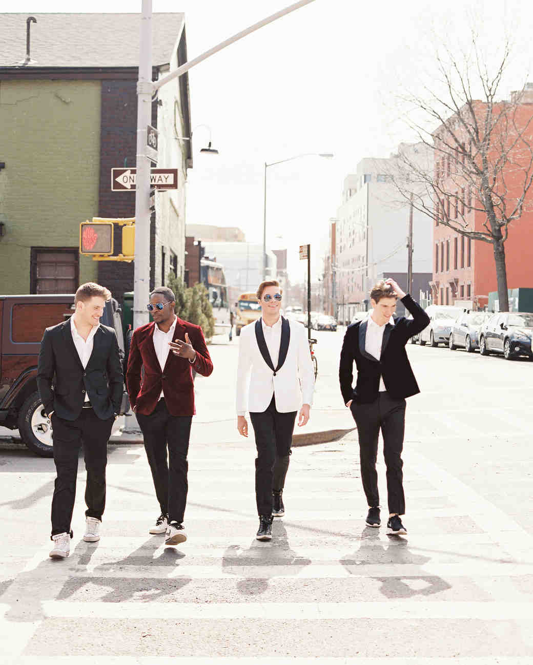 8 New Rules for Dressing Your Groomsmen Martha Stewart Weddings