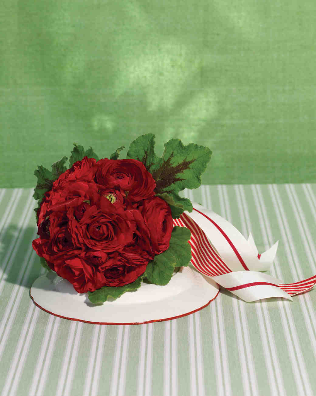 34 romantic red wedding bouquets martha stewart weddings