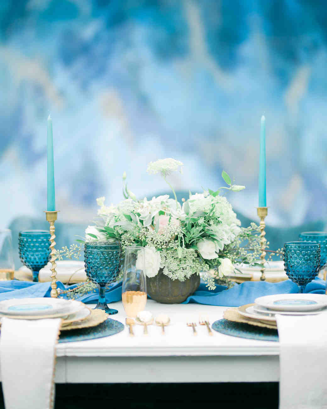 27 Cool Blue Wedding Ideas You'll Love | Martha Stewart Weddings