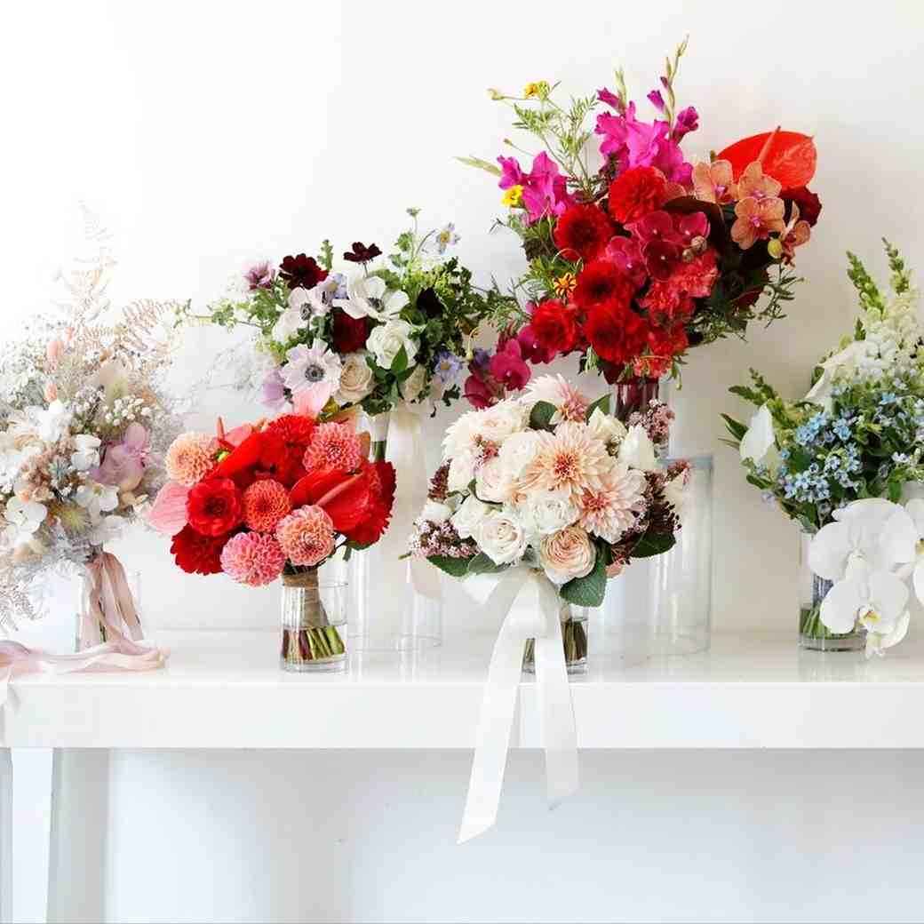 Pretty Bouquets Inspired By Fall 2018 Bridal Fashion Week Martha
