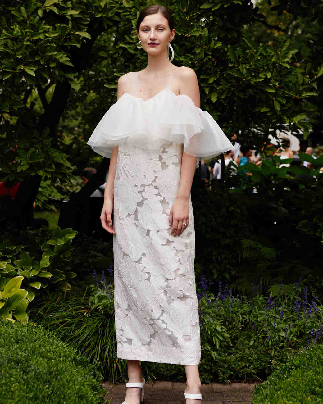 Ultra Romantic Floral Wedding  Dresses  Martha Stewart 