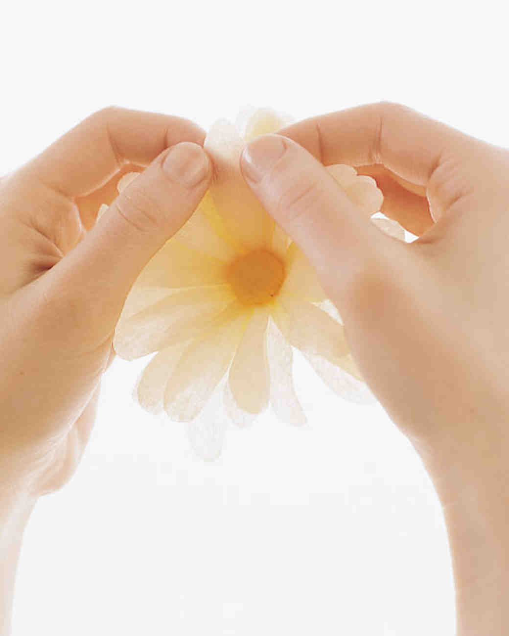 How to Make CrepePaper Flowers Martha Stewart Weddings