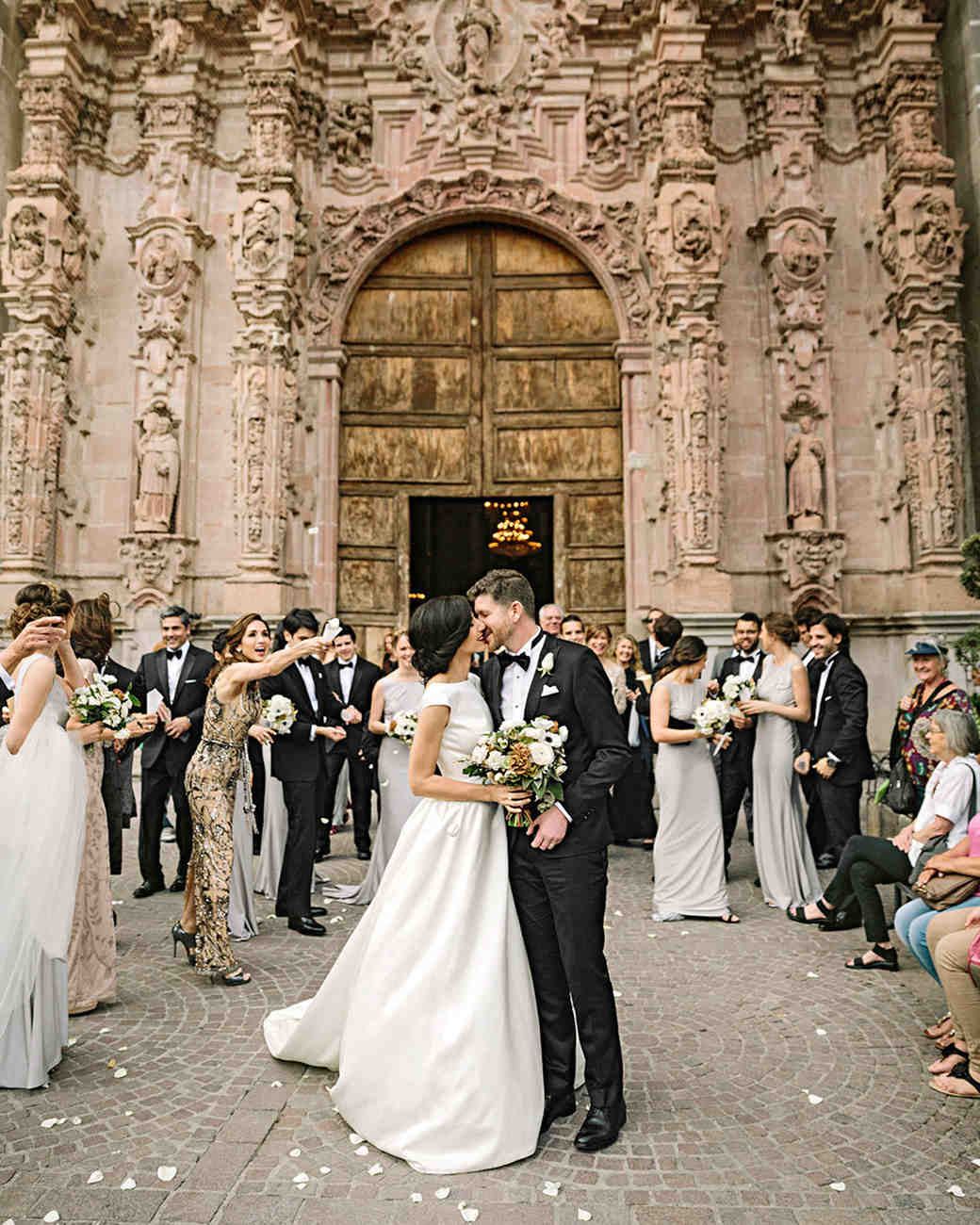 A Candle Filled Wedding Inspired By The Historic Mexican Setting