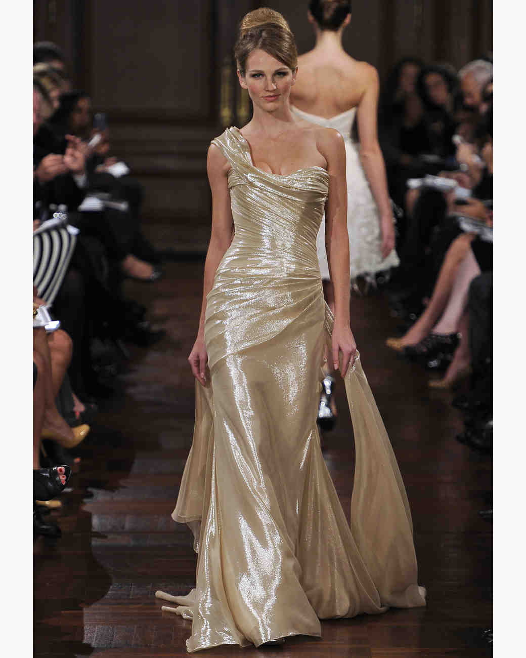  Gold  Wedding  Dresses  Fall 2012 Bridal  Fashion Week 