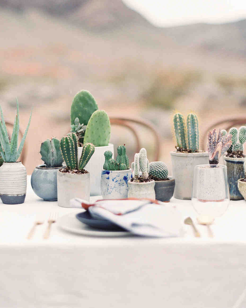 Trending Now Cactus Wedding Ideas Martha Stewart Weddings