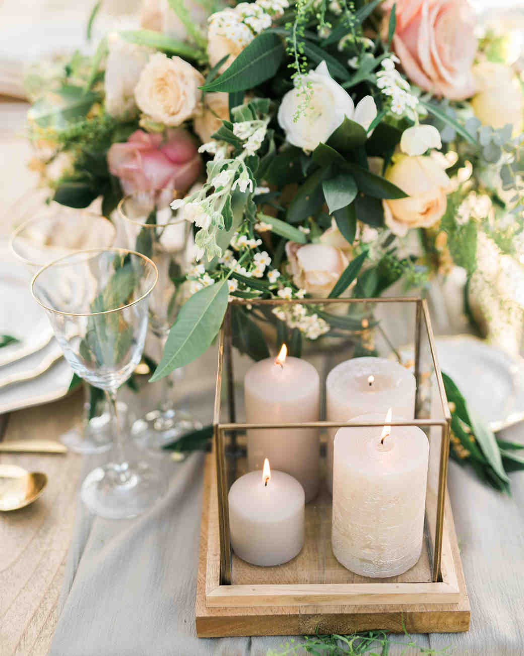 23 Candle Centerpieces That Will Light Up Your Reception Martha