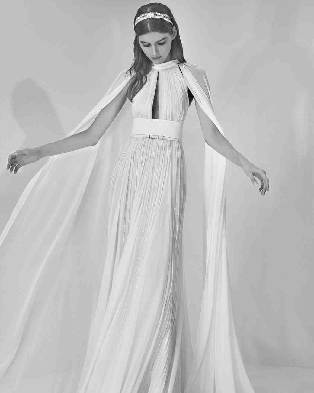 Elie Saab Fall 2017 Wedding Dress Collection Martha Weddings Elie Saab Fall 2017 Wedding Dress Collection