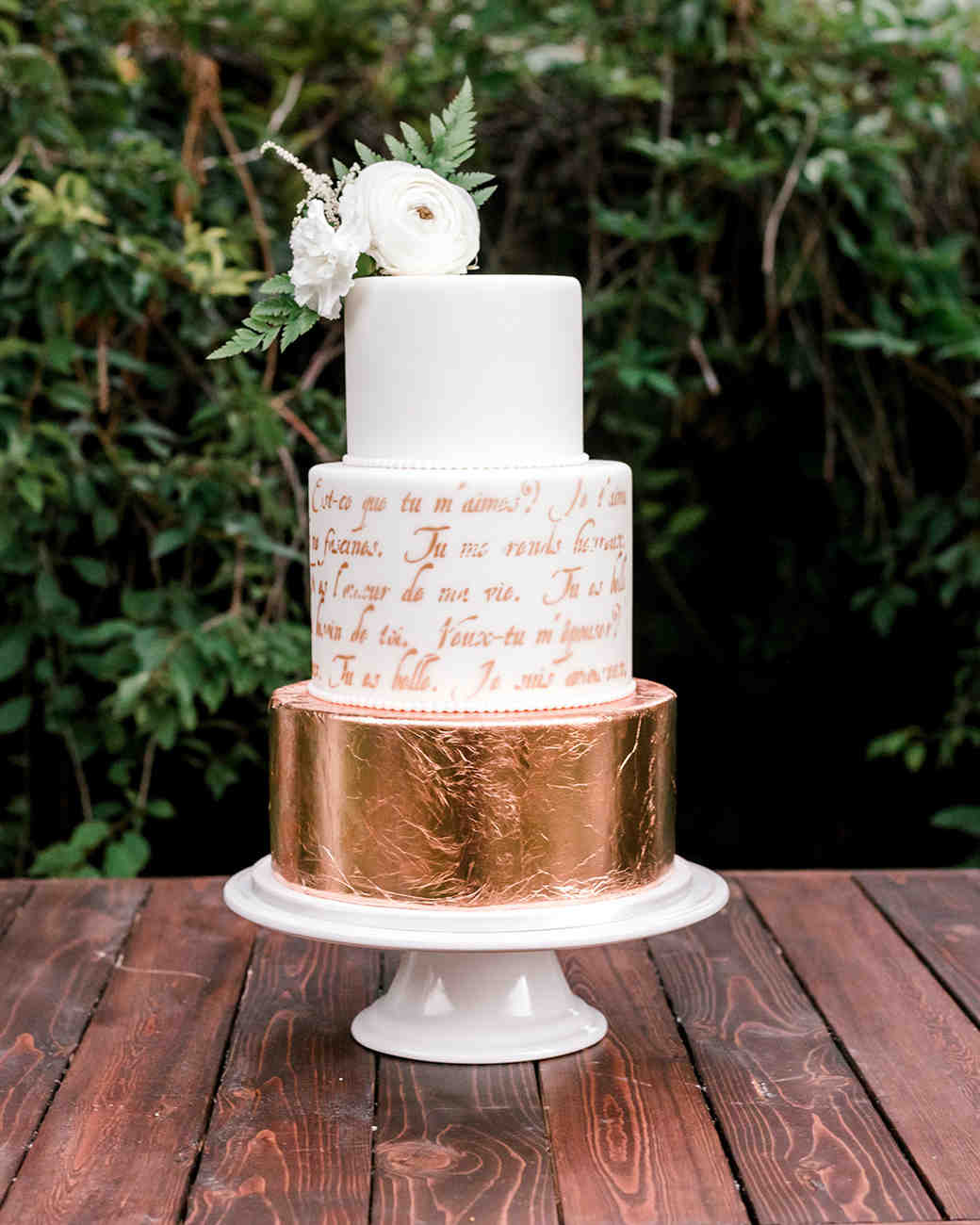 20 Amazing Fondant Wedding Cakes | Martha Stewart Weddings