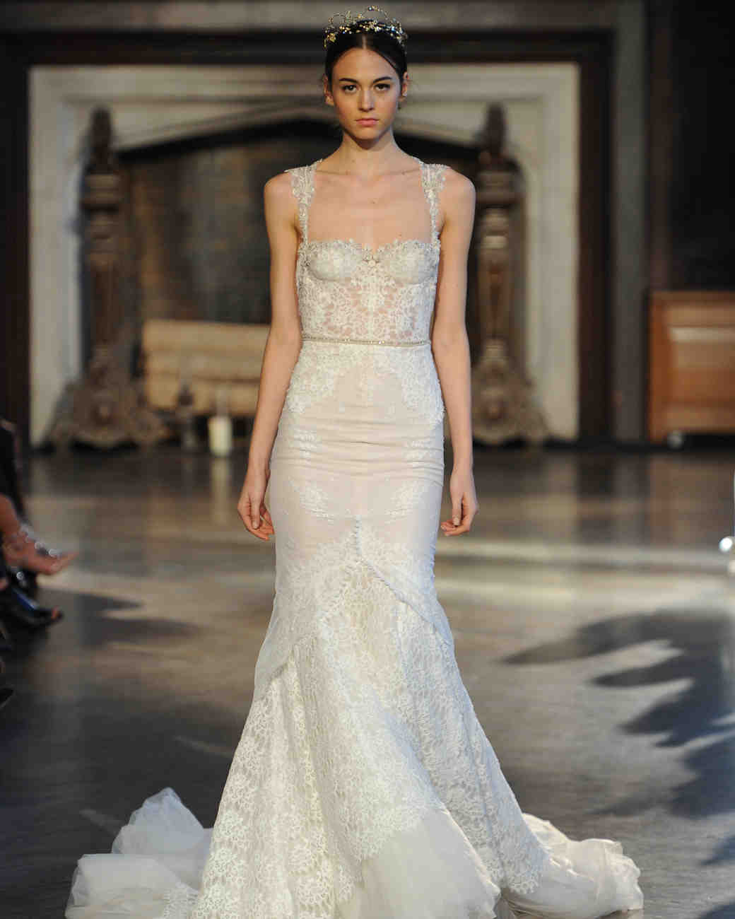 Inbal Dror Fall 2015 Bridal Show | Martha Stewart Weddings