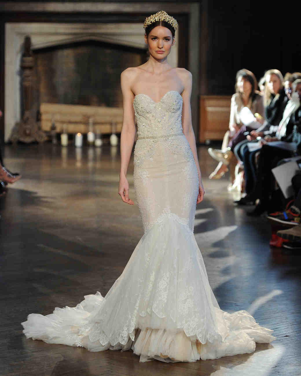 Inbal Dror Fall 2015 Bridal Show | Martha Stewart Weddings