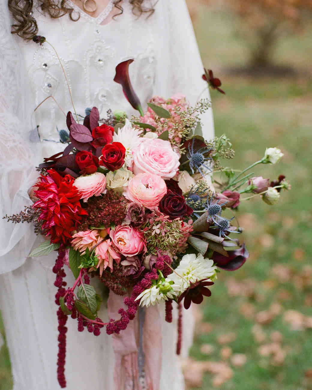 34 Red Wedding Bouquets Martha Weddings