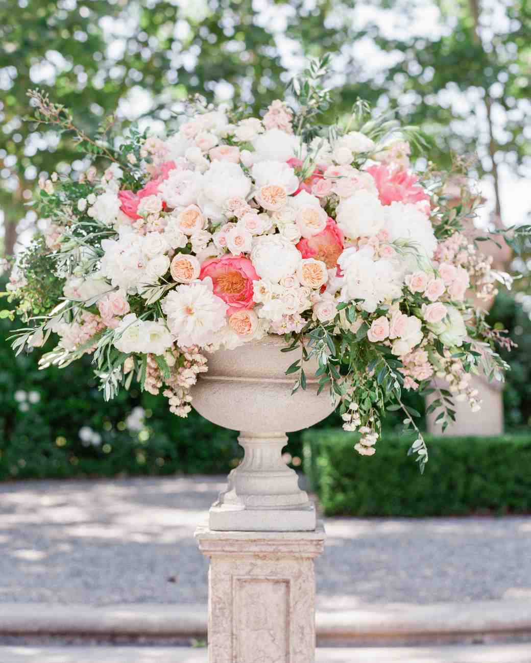 38 pink wedding centerpieces