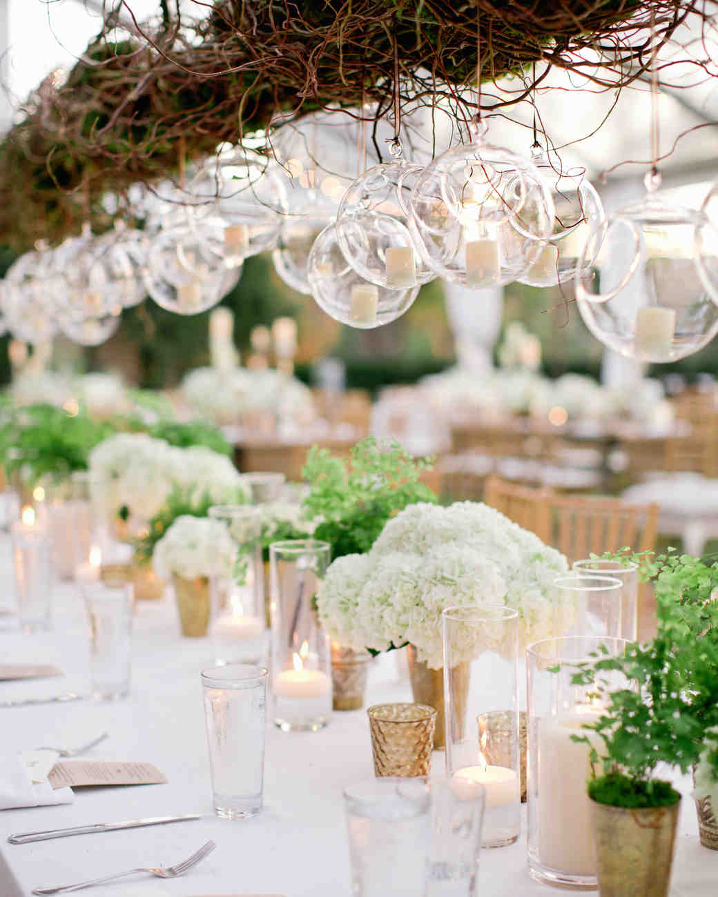 Green Wedding Centerpieces Martha Stewart Weddings