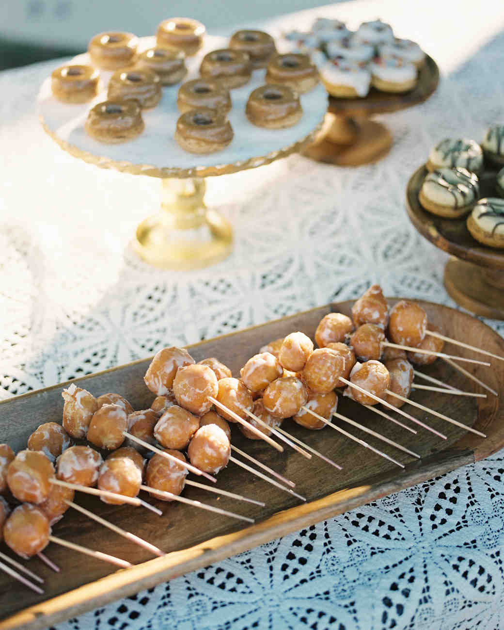 30 Dessert Ideas For Your Bridal Shower Martha Stewart Weddings Donuts