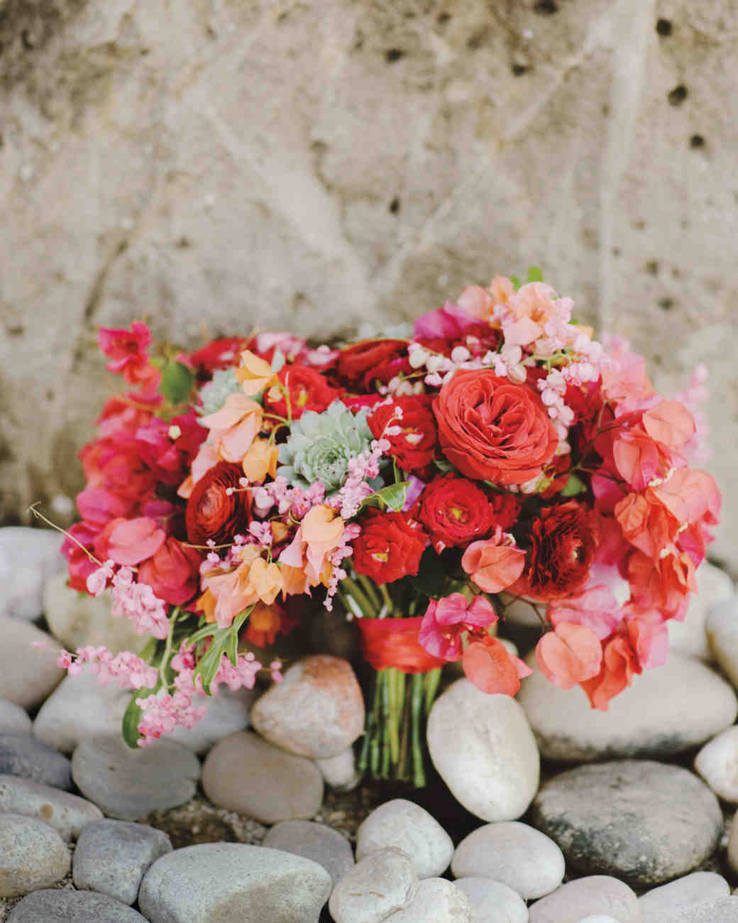 34 Red Wedding Bouquets Martha Weddings