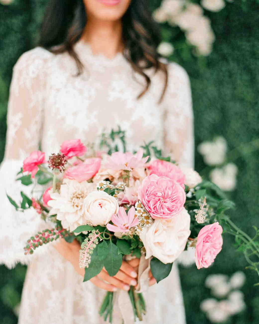 The Prettiest Pink Wedding Bouquets Martha Weddings