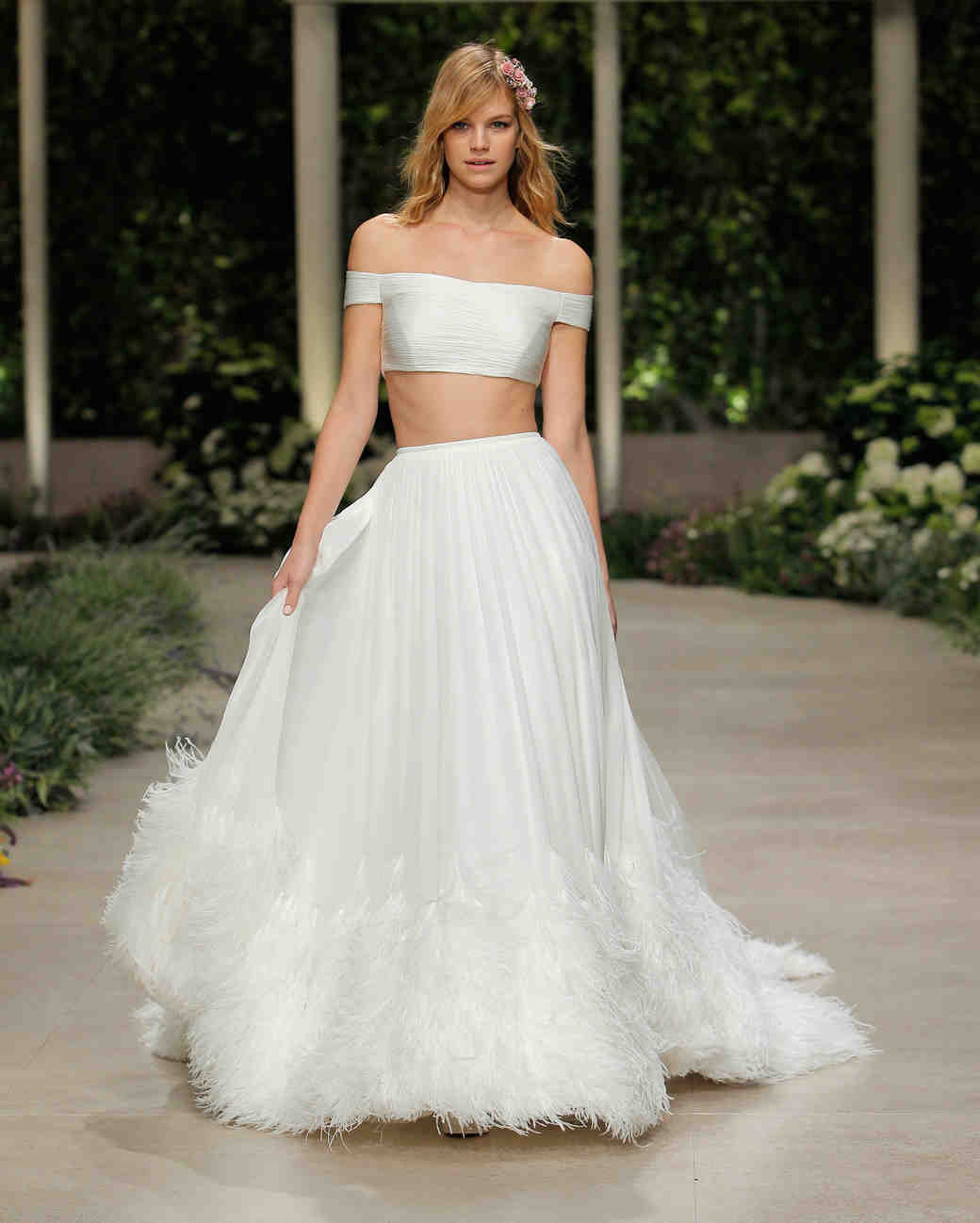 Two Piece Wedding Dress 2