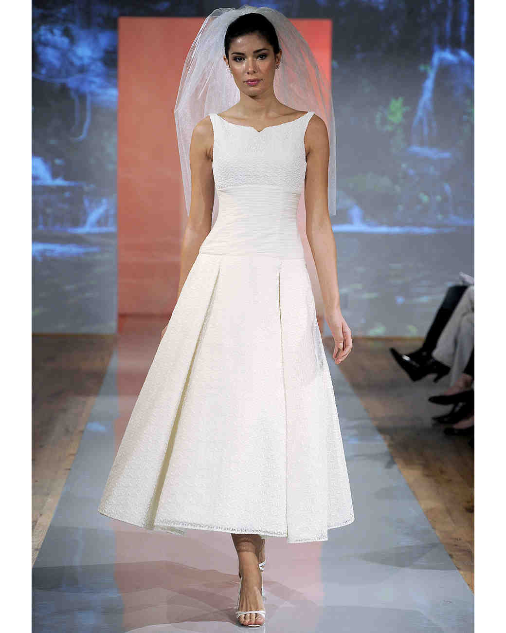 Tea Length Wedding Dresses Fall 2017 Martha Weddings Steven Birnbaum Collection