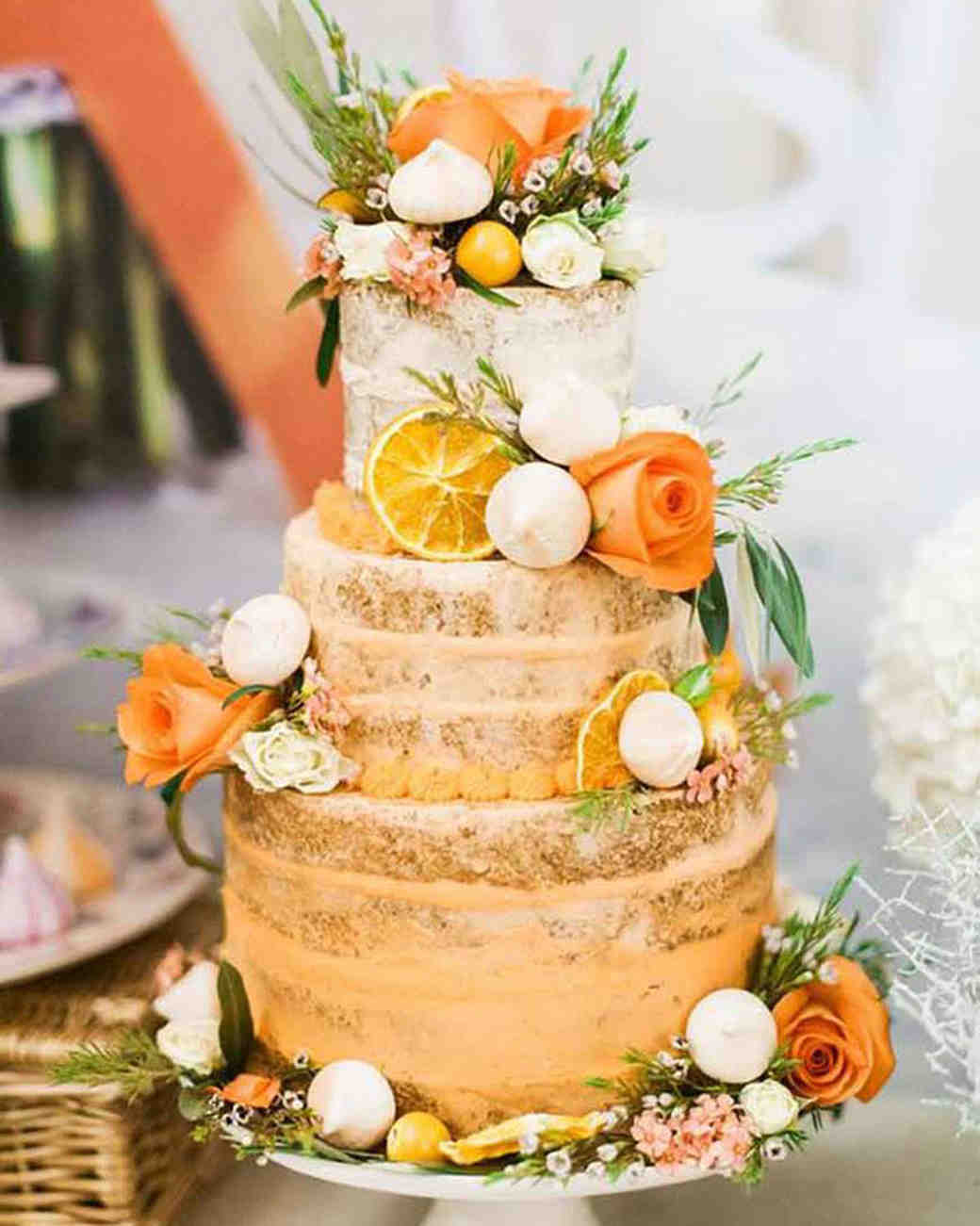 25 New Takes on Traditional Wedding  Cake  Flavors  Martha 