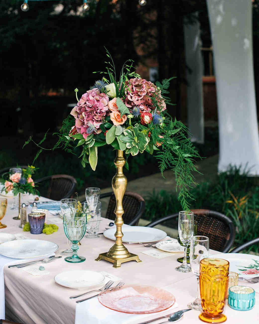 The Prettiest Place Settings From Real Celebrations Martha Stewart