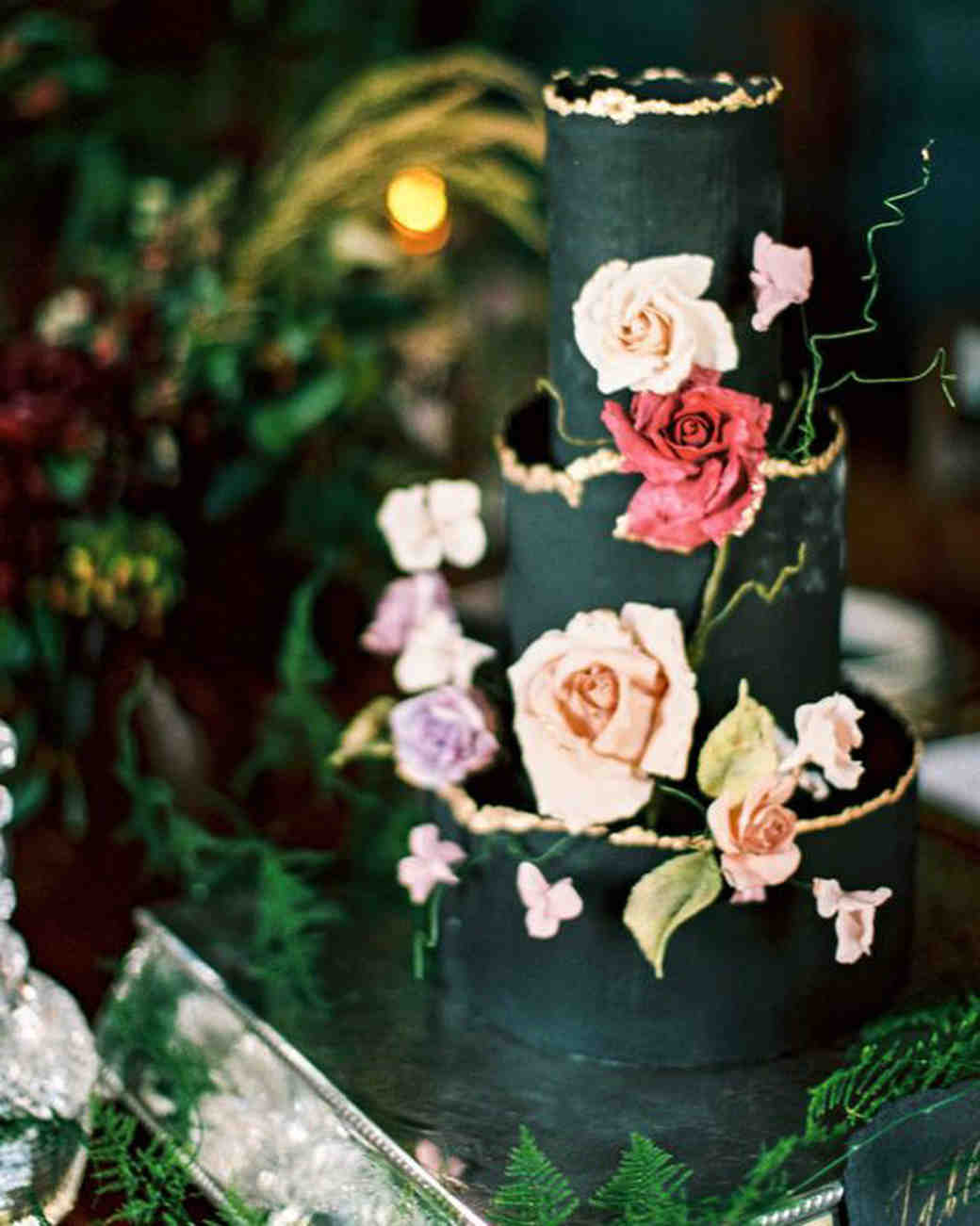 winter wedding cake designs