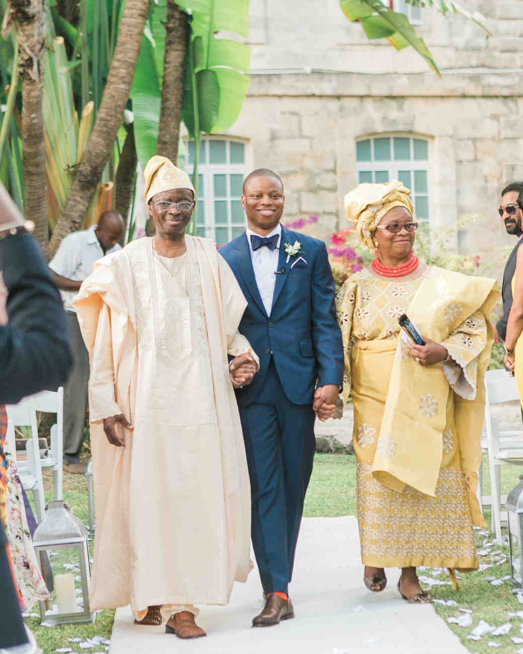 A Chic Island Wedding  in Barbados  Martha Stewart Weddings 