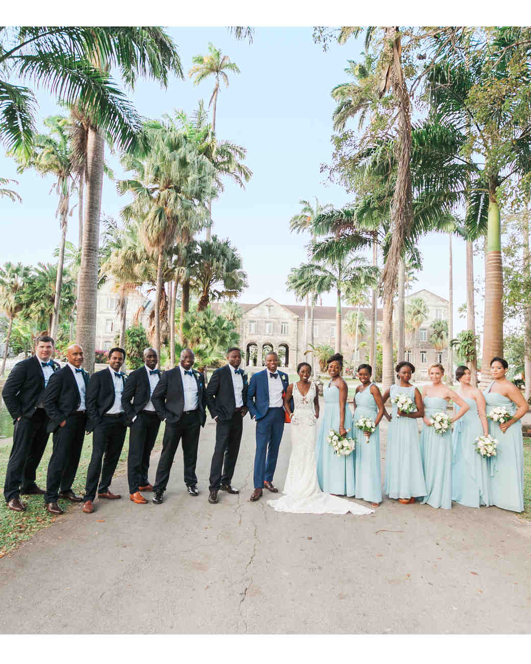 A Chic Island Wedding in Barbados Martha Stewart Weddings