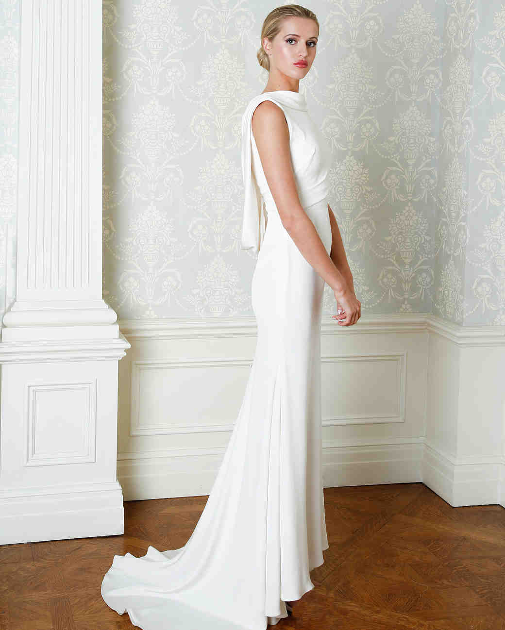 Simple Wedding  Dresses  That Are Just Plain Chic Martha 
