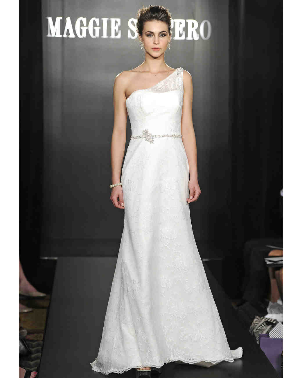 One Shoulder Wedding Dresses, Spring 2013 Bridal Fashion Week | Martha ...