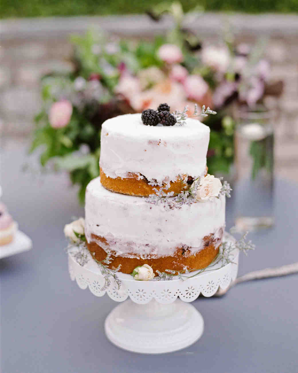 Beautiful Naked Wedding Cake Ideas