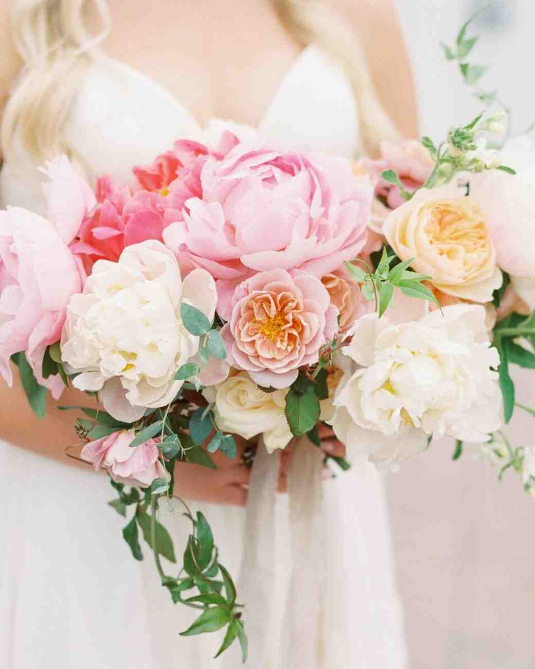 The Prettiest Pink Wedding Bouquets Martha Weddings Pink Peony Wedding Bouquet