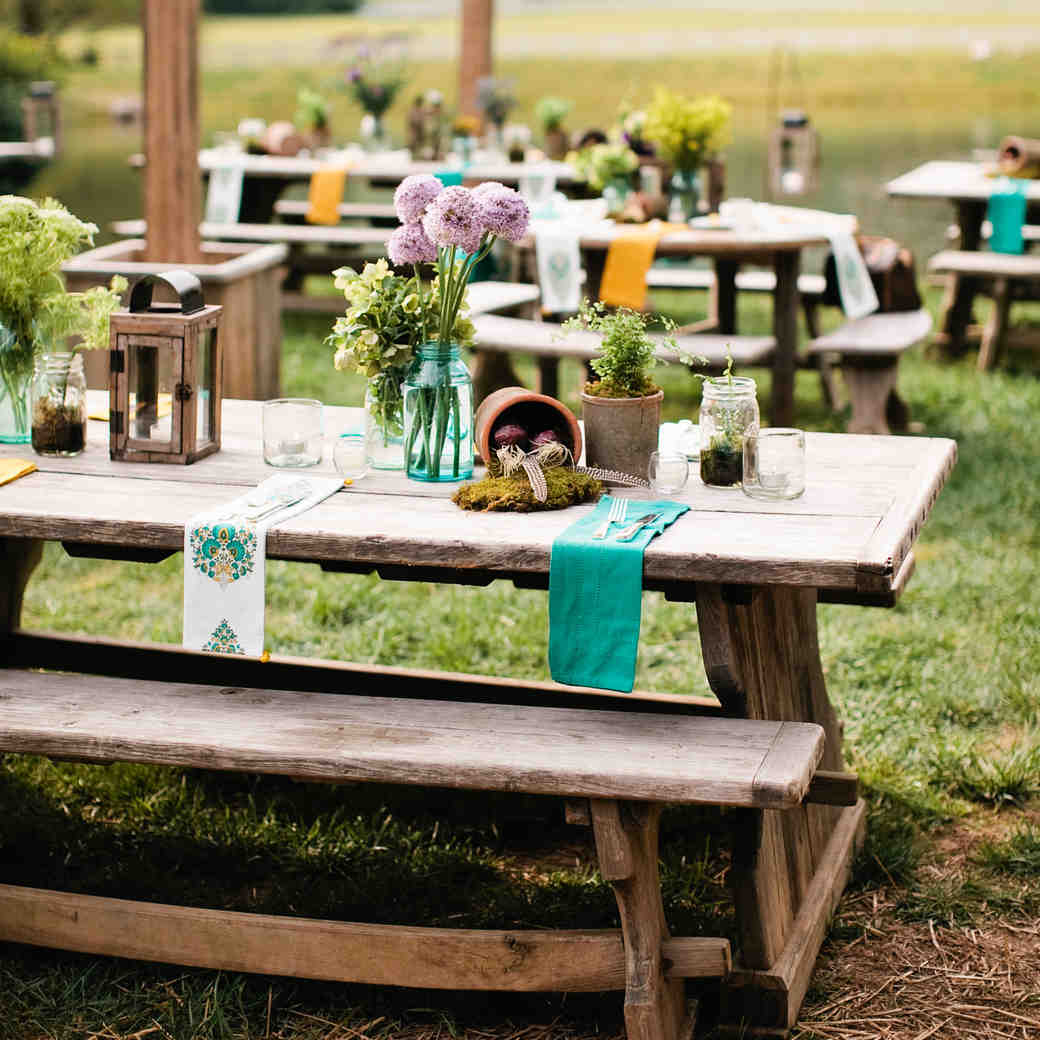 Table Decorations For Wedding Rehearsal Dinner Rustic Styled Rehearsal Dinner Decor Ideas