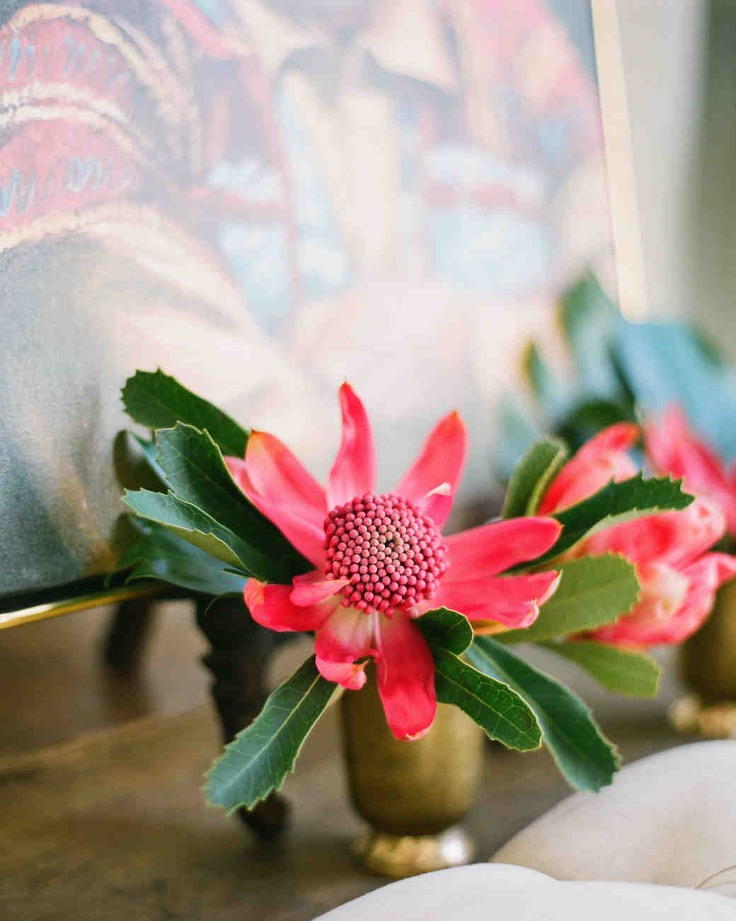 summer inspired wedding flowers