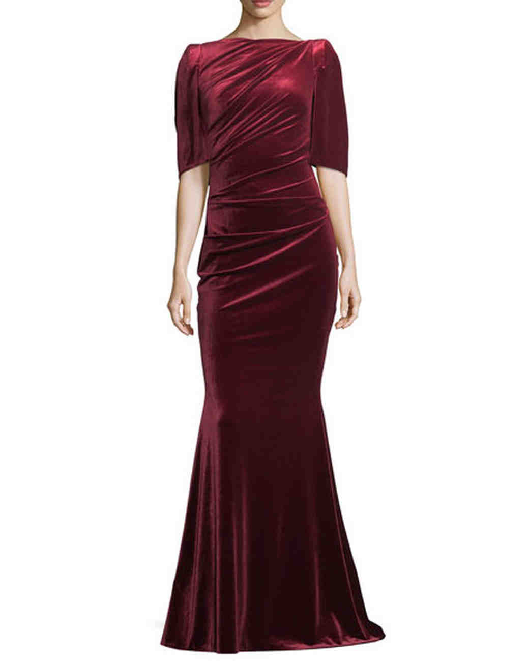 24 Burgundy MotheroftheBride Dresses Martha Stewart Weddings