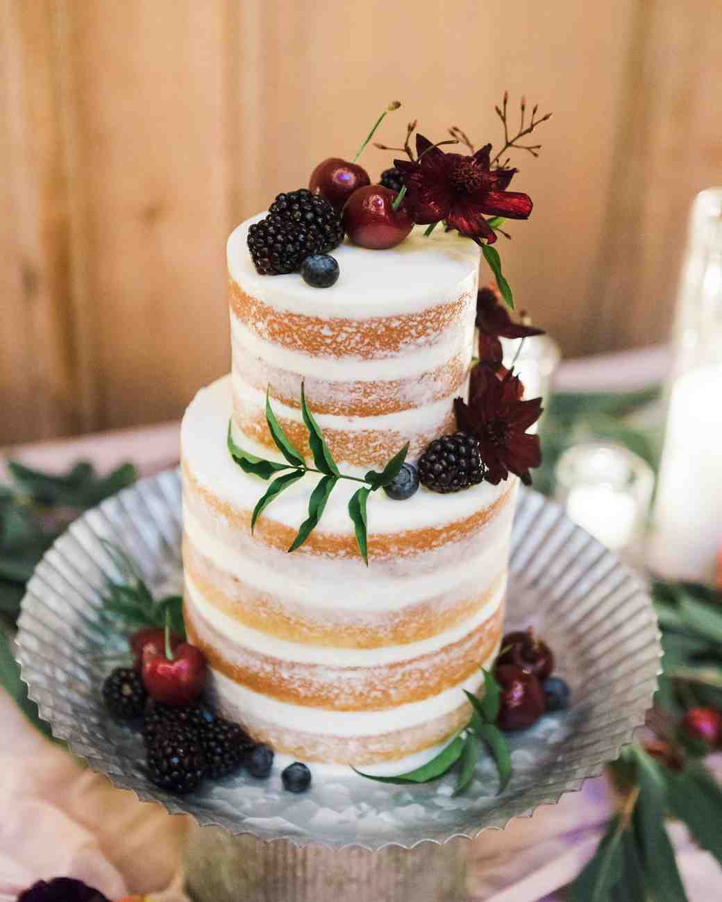 Rustic Wedding Cake Photos 9