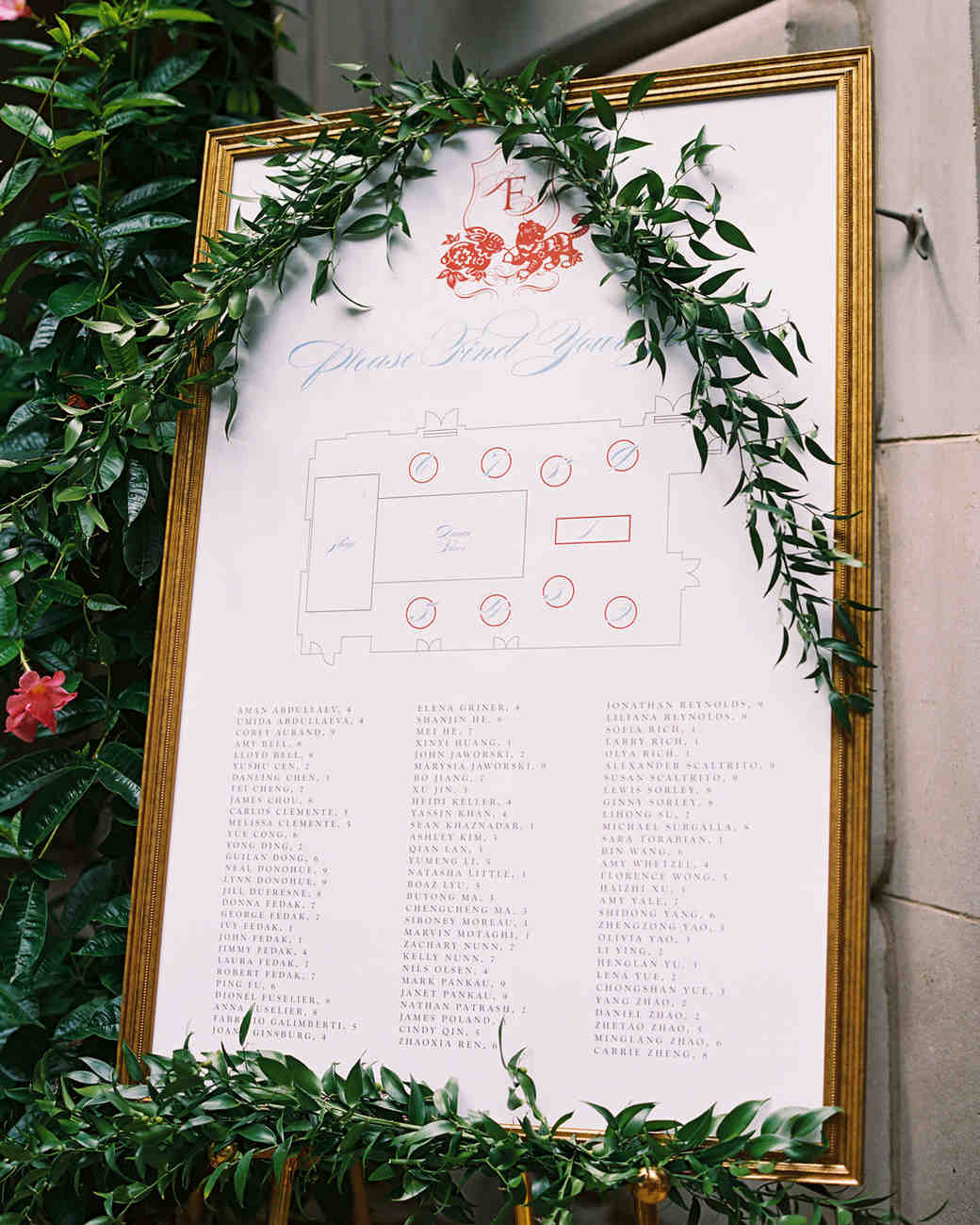 A Multicultural Washington, D.C., Wedding with Pops of Red | Martha