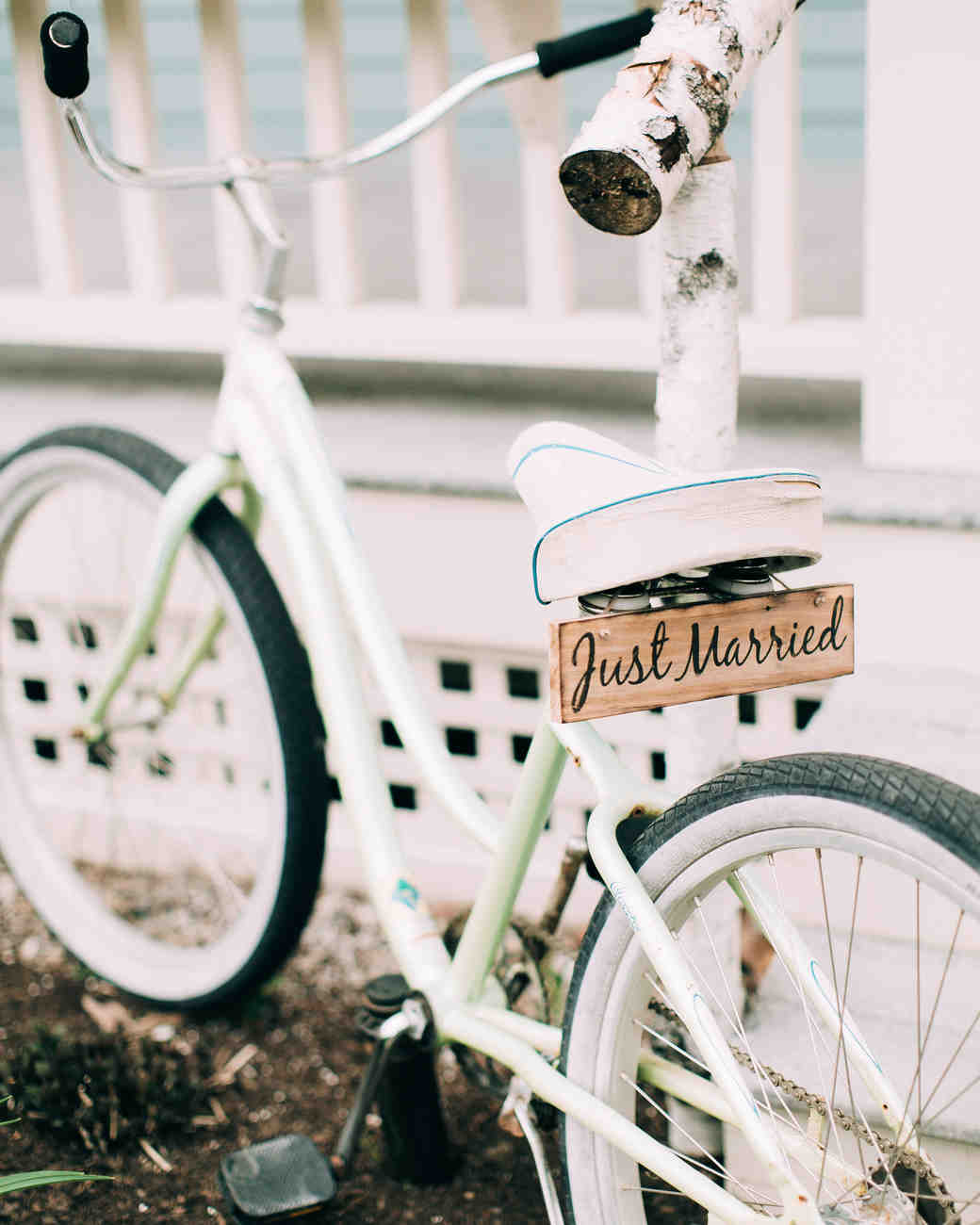 just married fahrrad