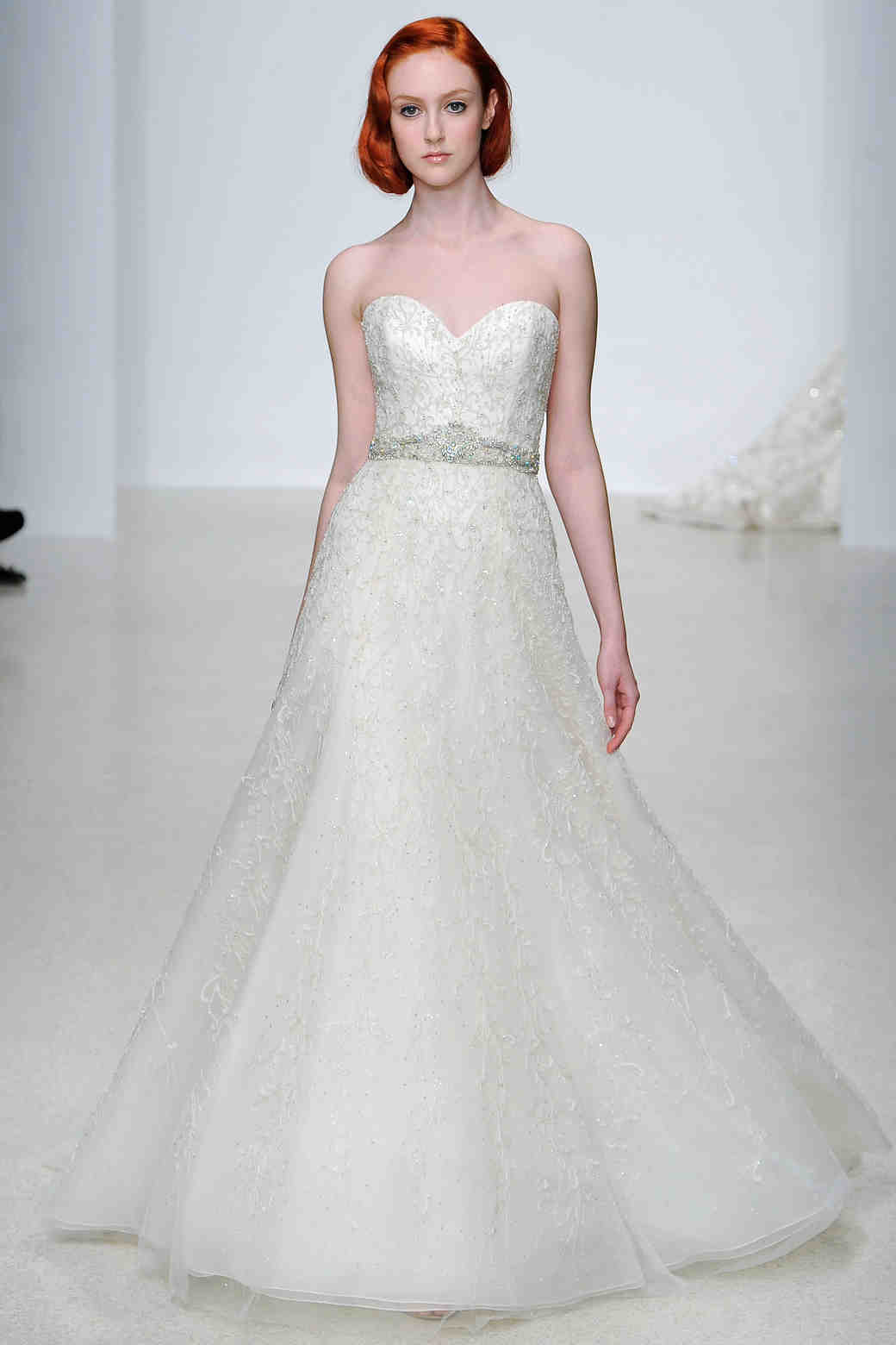 A-Line Wedding Dresses from Spring 2013 Bridal Fashion Week | Martha ...