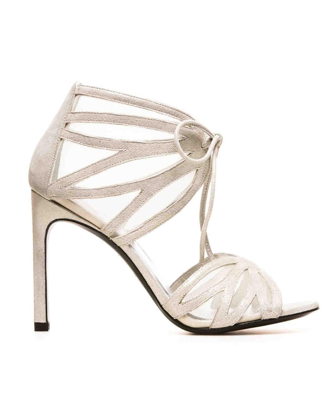 mesh wedding shoes